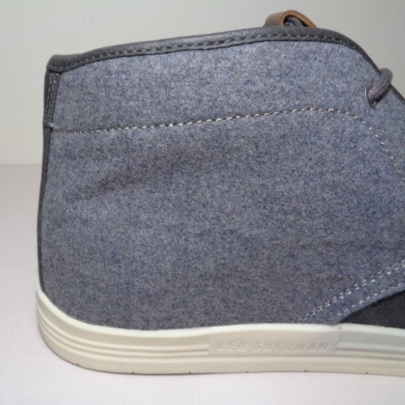 Ben Sherman Size 9.5 M PAYTON Gray Wool New Boots main image 11